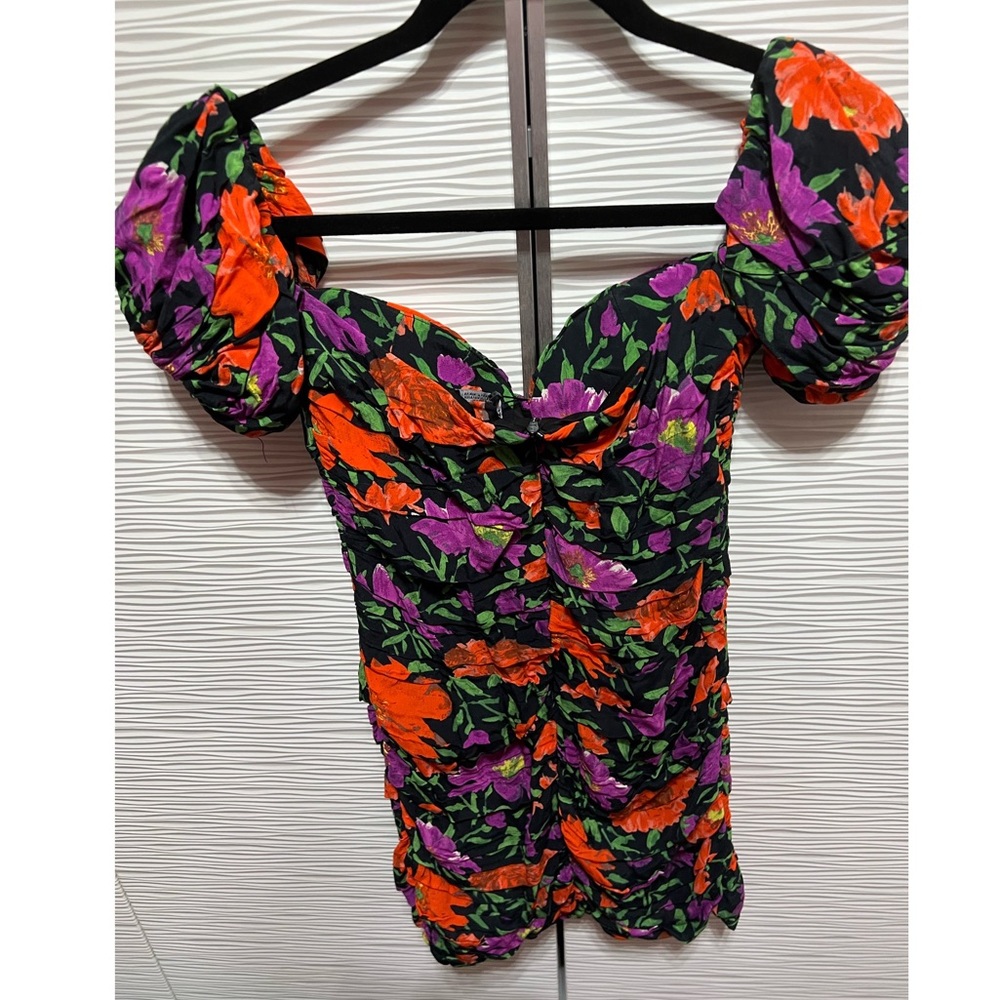Zara off the shoulder floral dress 🔥